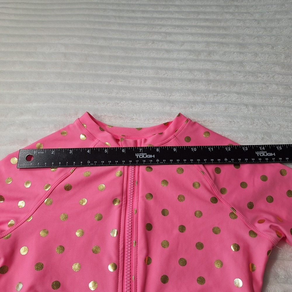 3 PC LOT One Pc Long Sleeve Rashguard Swimsuits Girls L (10-12) Multi UPF 50+ - Picture 7 of 9